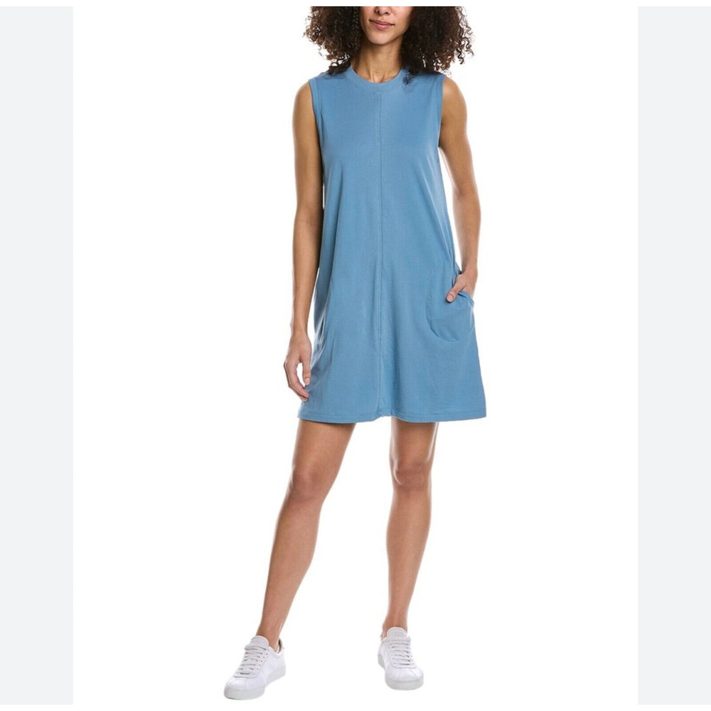ATM x Revolve Sleeveless Blue Tank Dress w/ Pockets Size Small
